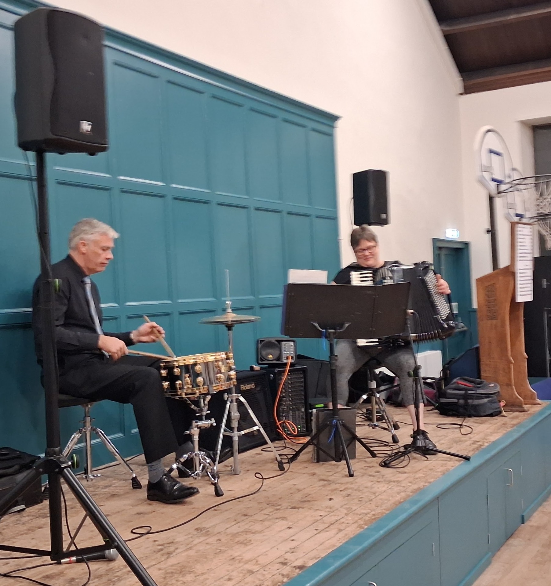 Susan Mac Fadyen And Robert Simpson at the Gala Club Dance