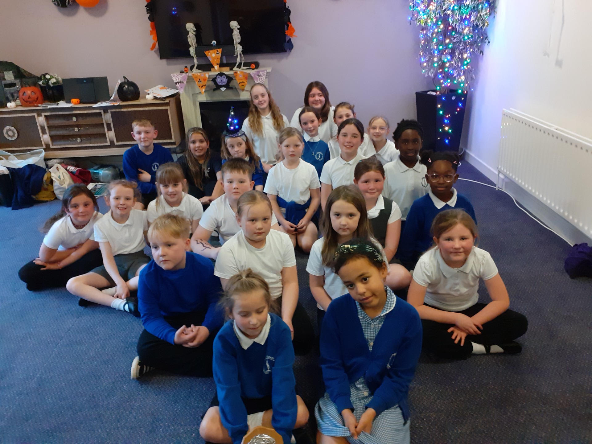 Resting between dances