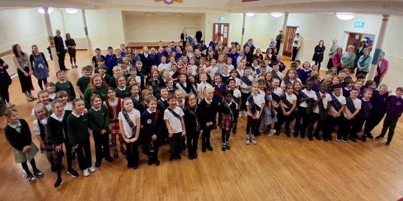 Hawick primary schools ceilidh 2025